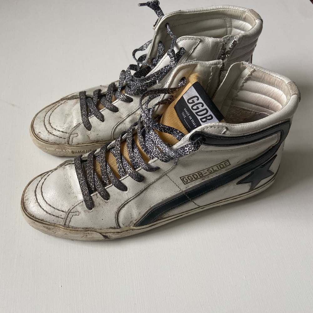 High top golden goose